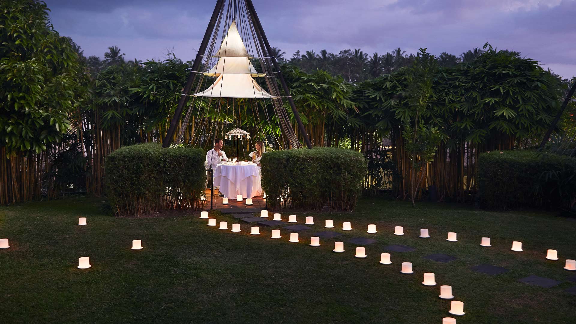 Candlelight Garden Dinner – The Tipi